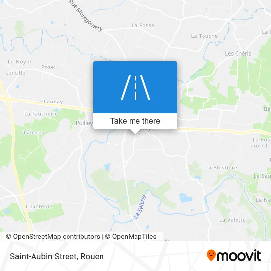 Rue De Saint-Aubin map