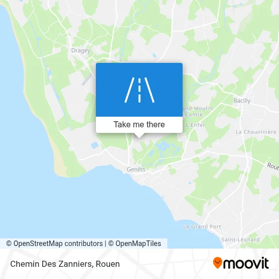 Chemin Des Zanniers map