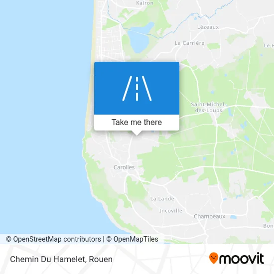 Chemin Du Hamelet map