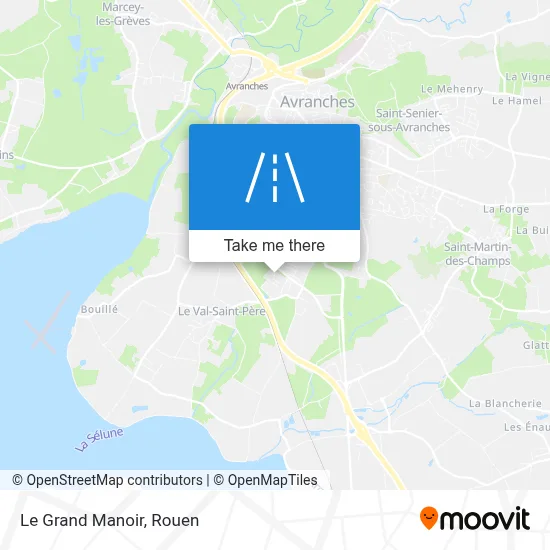 Le Grand Manoir map