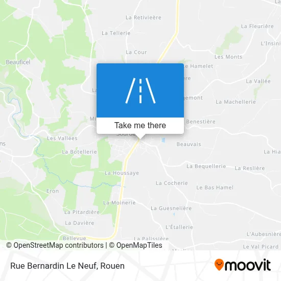 Rue Bernardin Le Neuf map