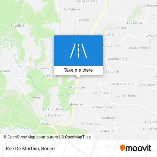 Rue De Mortain map