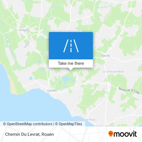 Chemin Du Levrat map