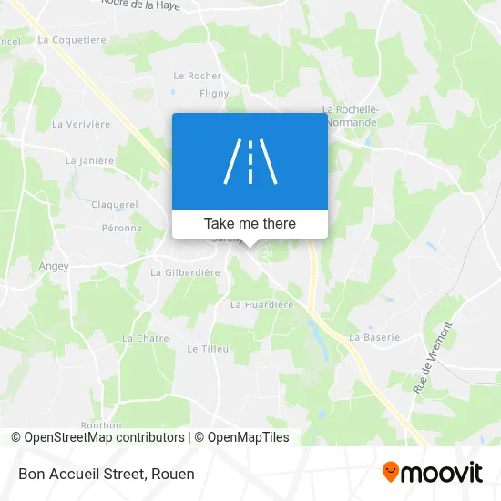 Rue Du Bon Accueil map