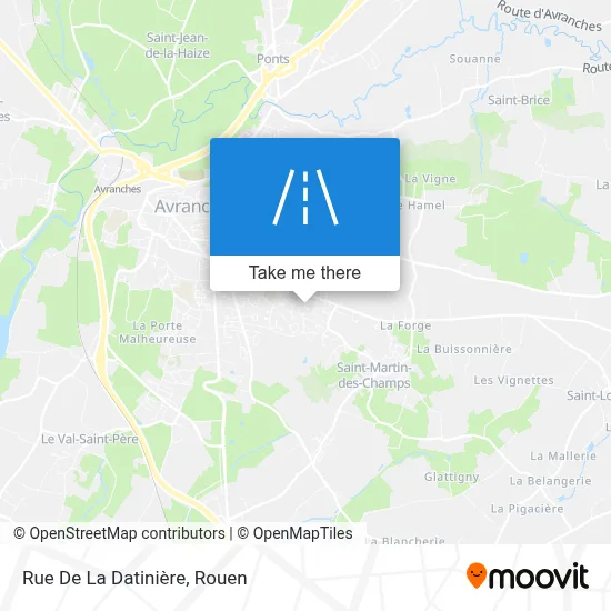 Rue De La Datinière map