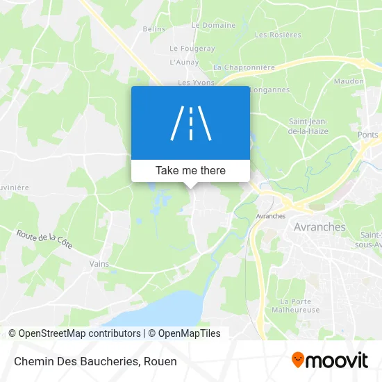 Chemin Des Baucheries map