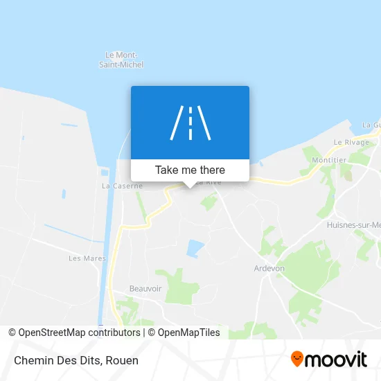 Chemin Des Dits map