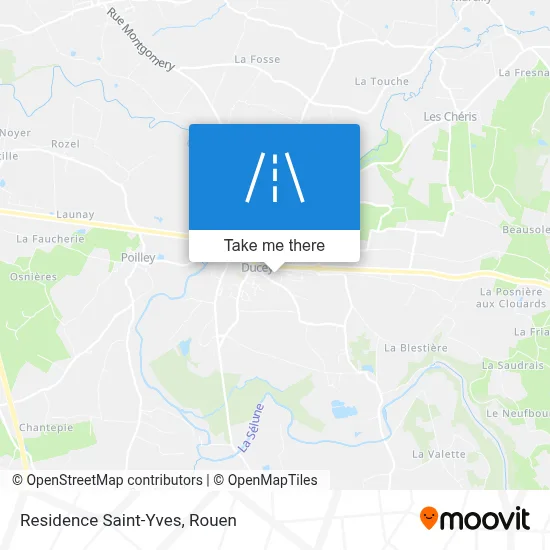 Residence Saint-Yves map