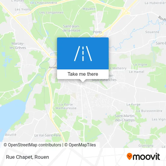 Rue Chapet map