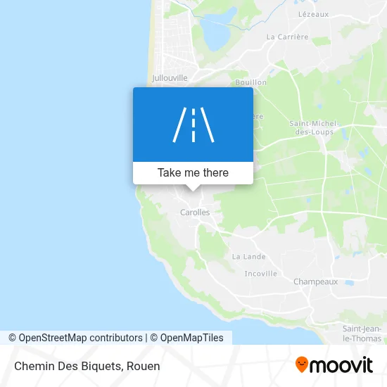 Chemin Des Biquets map