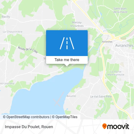 Impasse Du Poulet map