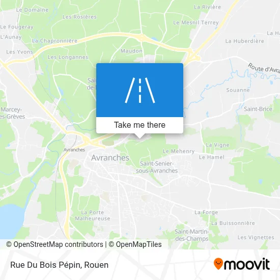 Rue Du Bois Pépin map