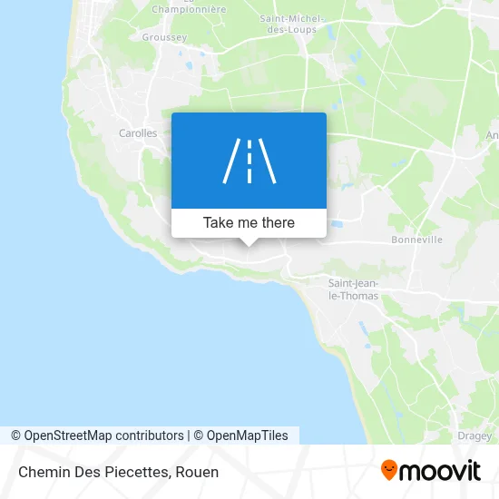 Chemin Des Piecettes map