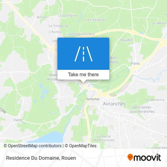 Residence Du Domaine map