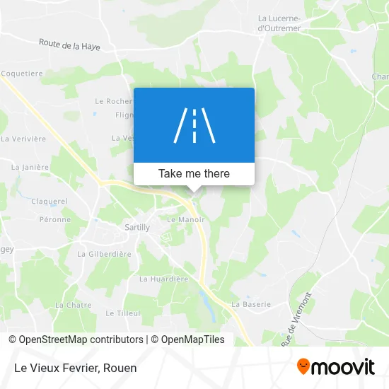 Le Vieux Fevrier map
