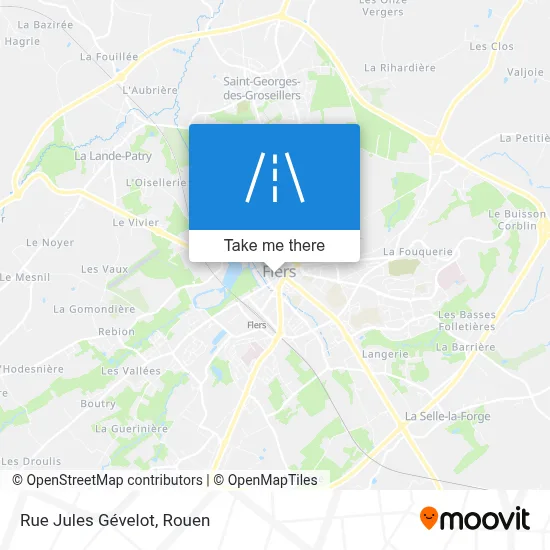 Rue Jules Gévelot map