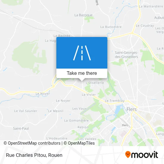 Rue Charles Pitou map