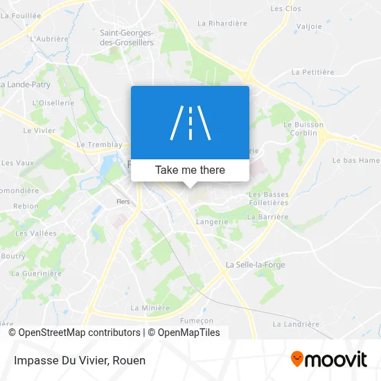 Impasse Du Vivier map