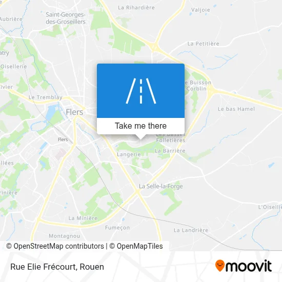 Rue Elie Frécourt map