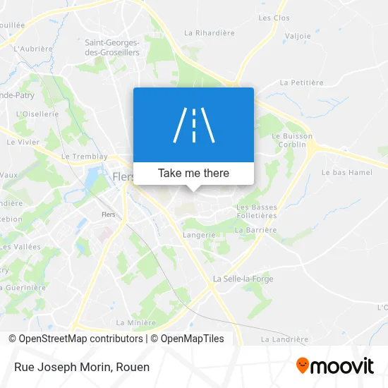 Rue Joseph Morin map