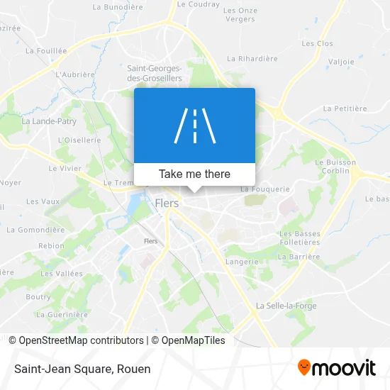 Place Saint-Jean map