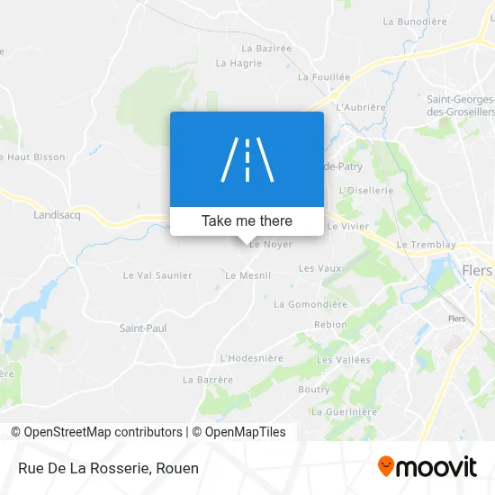Rue De La Rosserie map