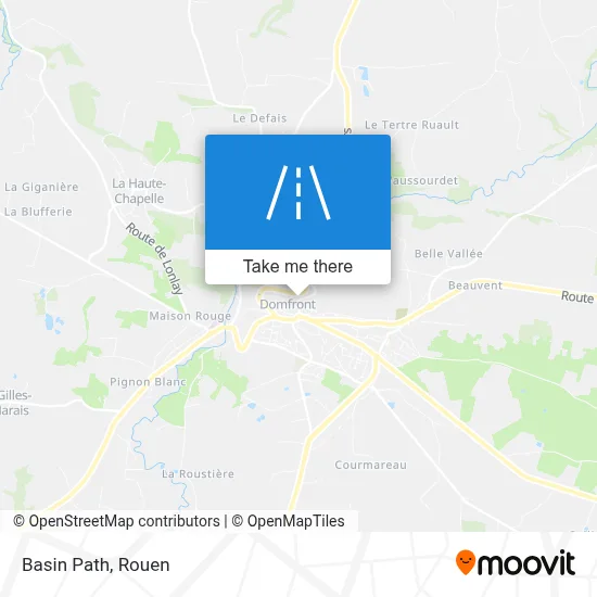 Chemin Du Bassin map