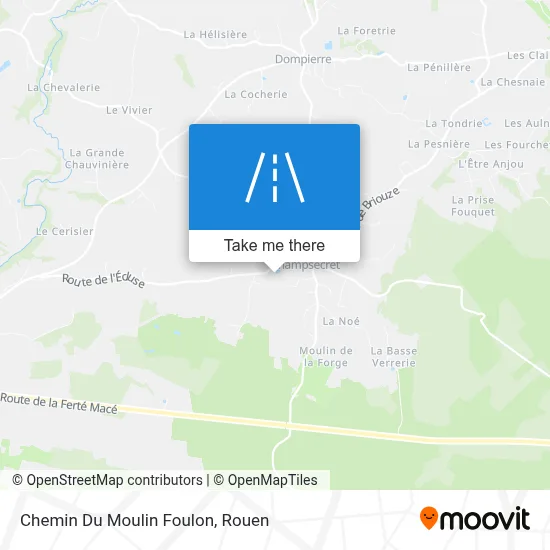 Chemin Du Moulin Foulon map