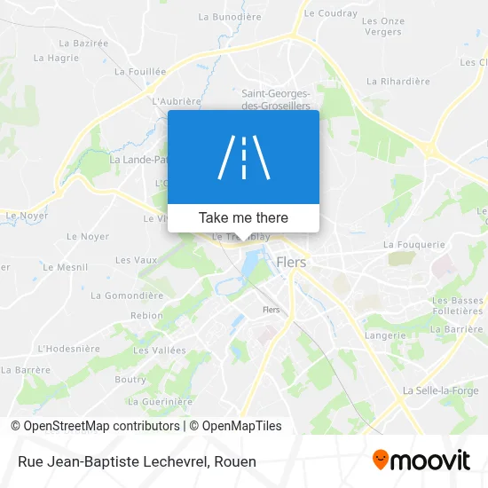 Rue Jean-Baptiste Lechevrel map