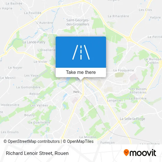 Rue Richard Lenoir map