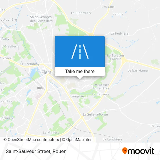 Rue Saint-Sauveur map