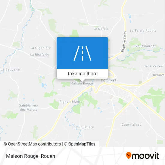 Maison Rouge map