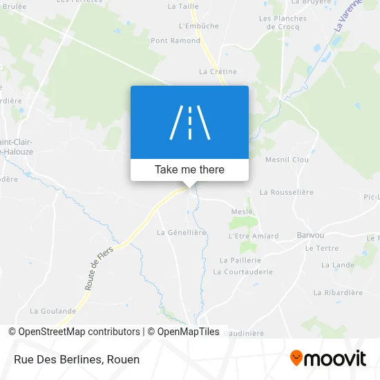 Rue Des Berlines map