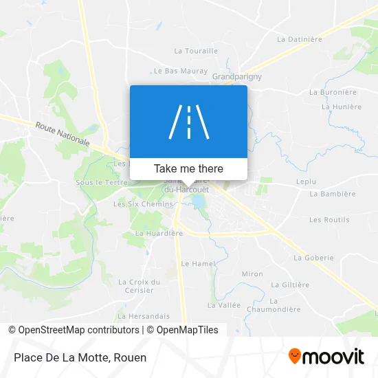 Place De La Motte map