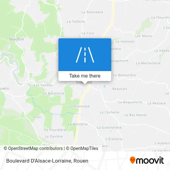 Boulevard D'Alsace-Lorraine map