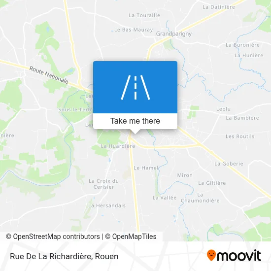 Rue De La Richardière map