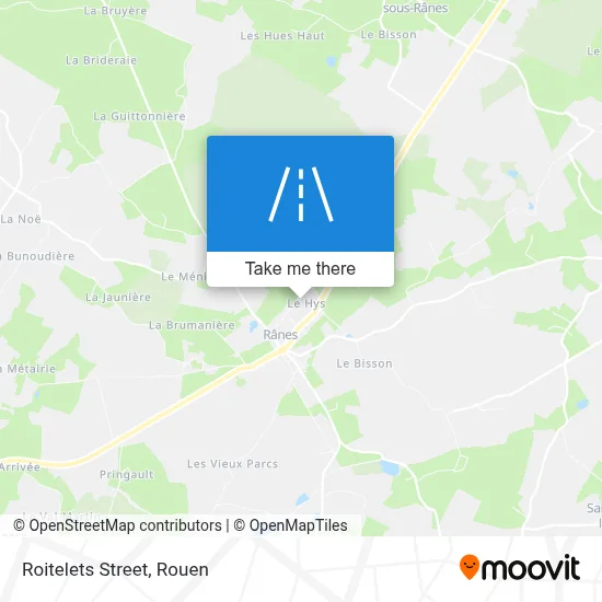 Rue Des Roitelets map