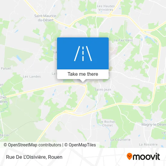 Rue De L'Oisivière map