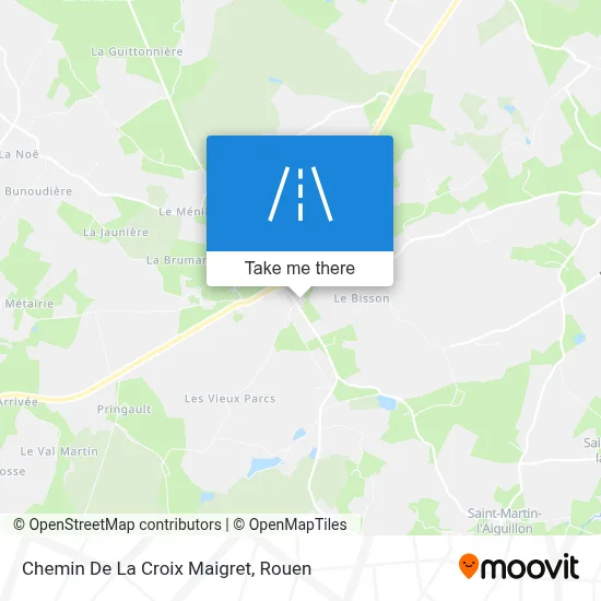 Chemin De La Croix Maigret map