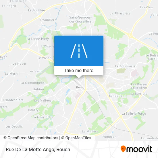 Rue De La Motte Ango map