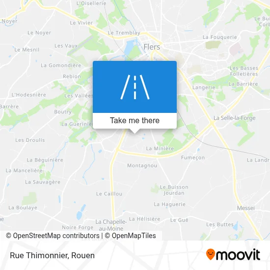 Rue Thimonnier map