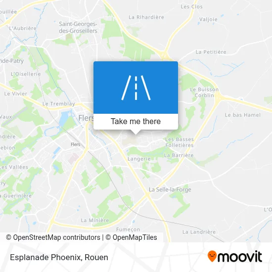 Esplanade Phoenix map