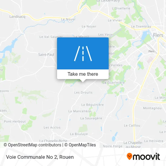 Voie Communale No 2 map
