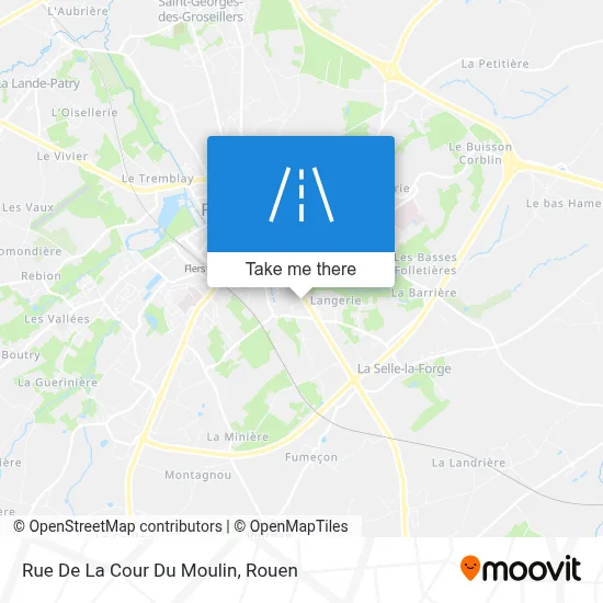 Rue De La Cour Du Moulin map