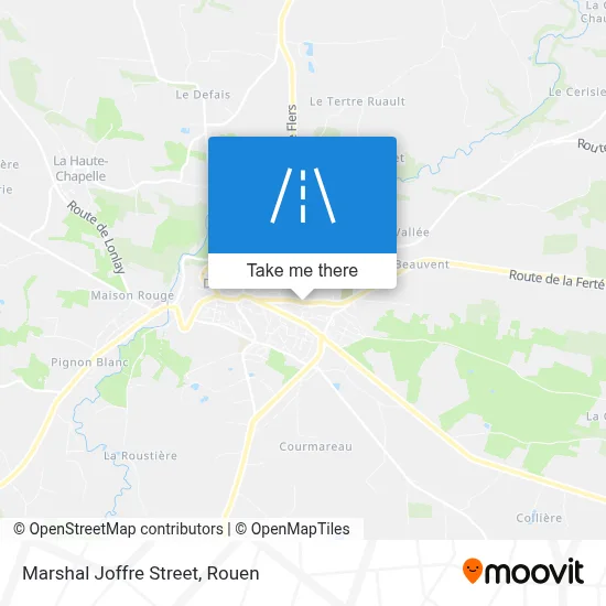 Mapa Rue Du Maréchal Joffre