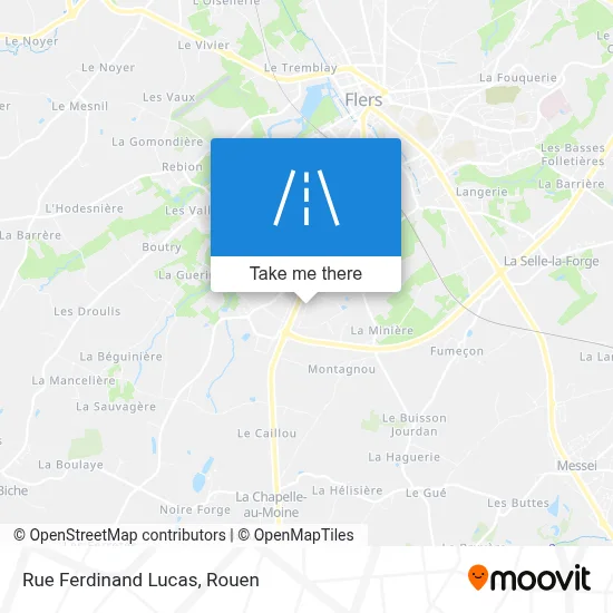 Rue Ferdinand Lucas map