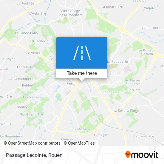 Passage Lecointe map