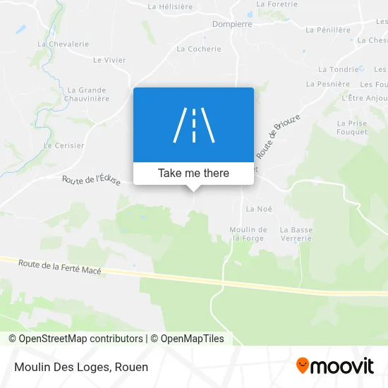 Moulin Des Loges map