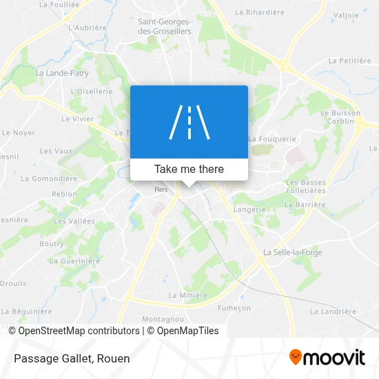 Passage Gallet map