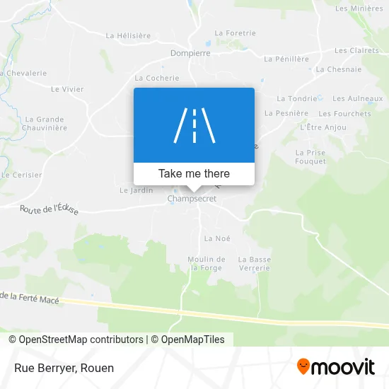Rue Berryer map